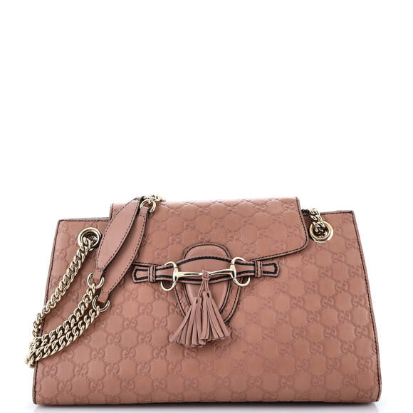 Emily Chain Flap Shoulder Bag #184031G80B - Picture 1 of 9